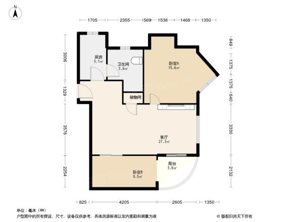 威海苑户型图