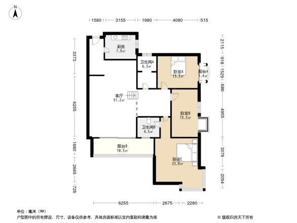 成达综合楼户型图