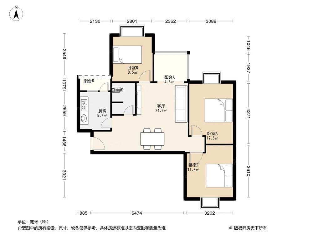 相似户型图