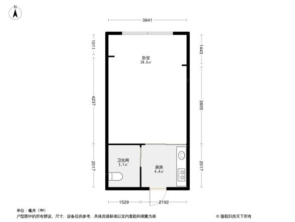 金盛财富广场户型图