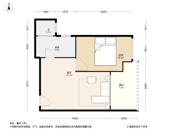 希尔顿阳光户型图