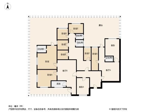金桂园户型图