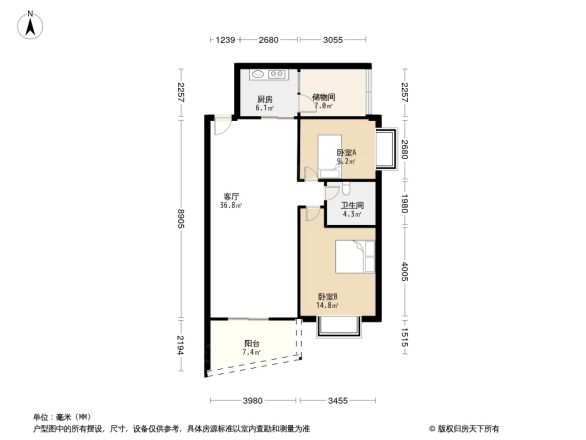 文景园户型图