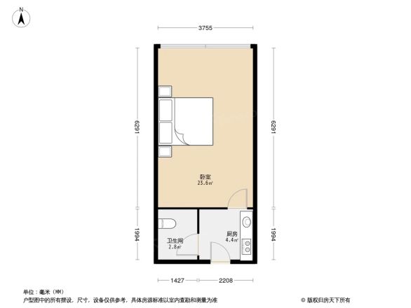 金盛财富广场户型图
