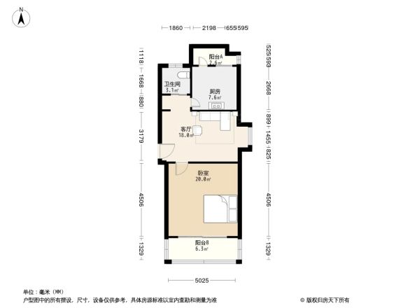 华银苑户型图