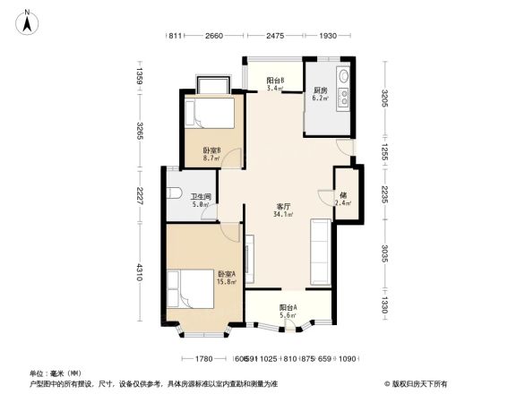 东苑半岛花园别墅户型图