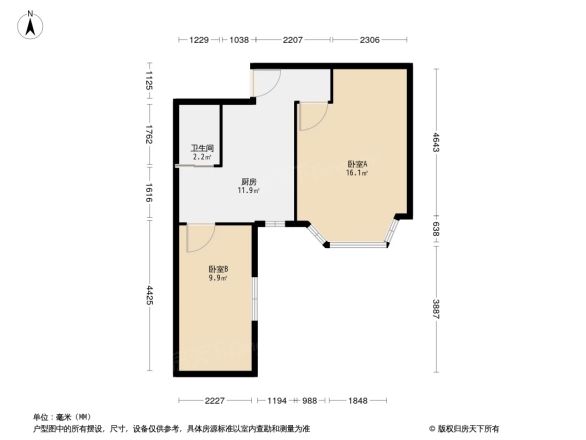 水仙苑户型图