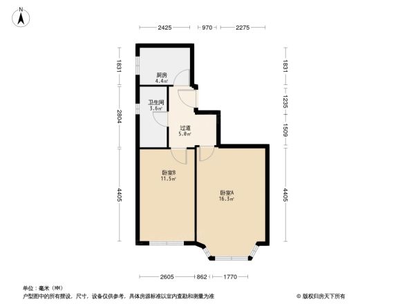 水仙苑户型图