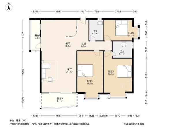 文景园户型图
