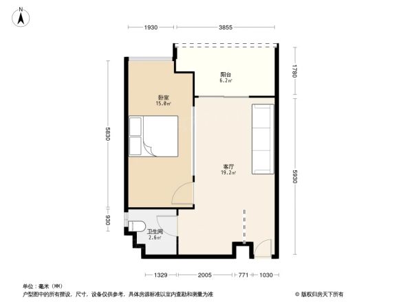 希尔顿阳光户型图