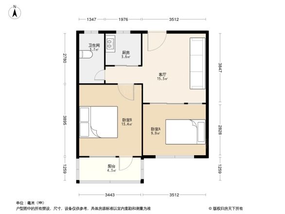 白兰园户型图
