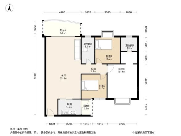 文景园户型图