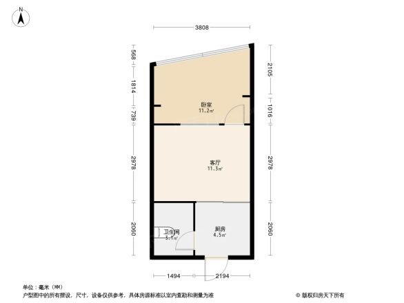 金盛财富广场户型图