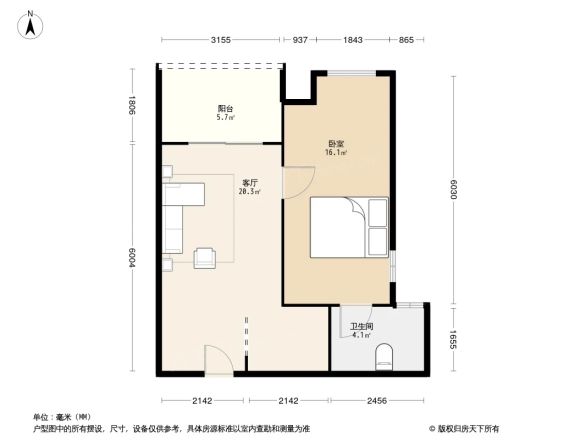 希尔顿阳光户型图