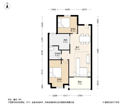 九九园户型图