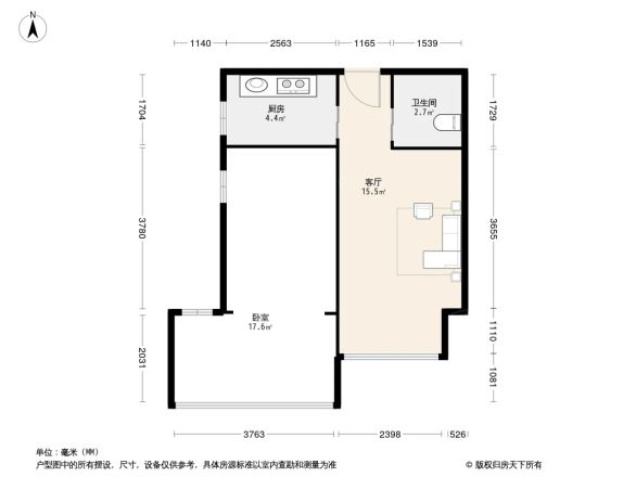 凤岭新新家园户型图