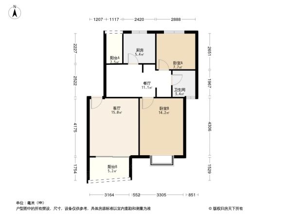 民康苑户型图