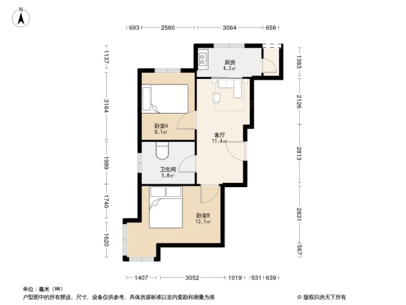 新怡家园户型图