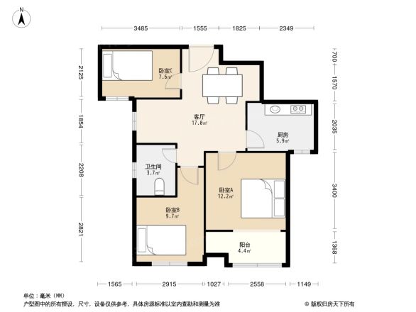 同康苑户型图