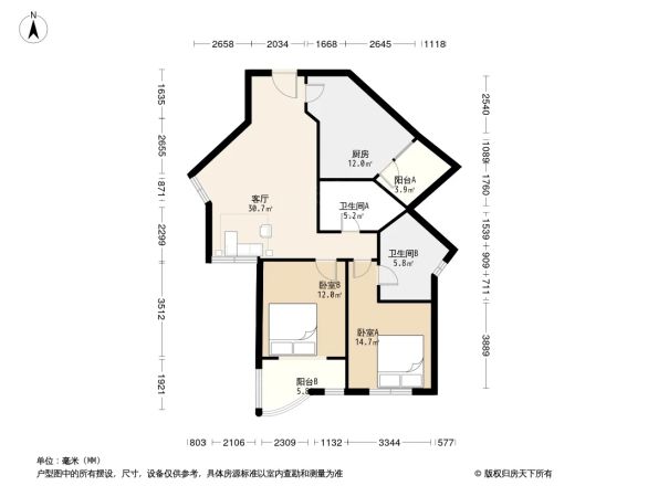 春申城四季苑户型图