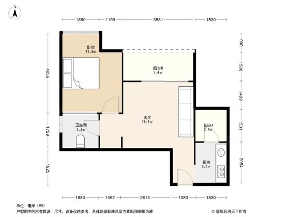 云星钱隆天下北区户型图