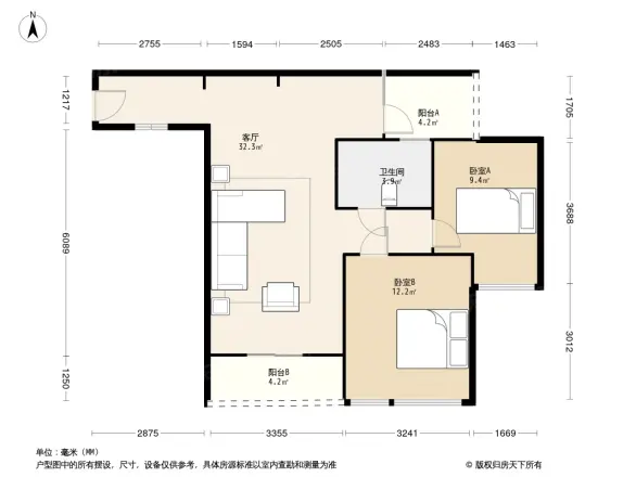 盛天小世界户型图