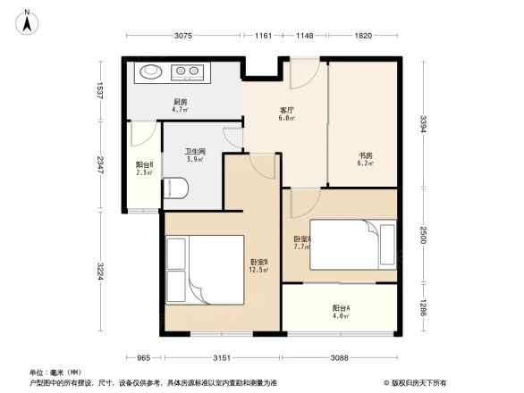 龙博公寓户型图