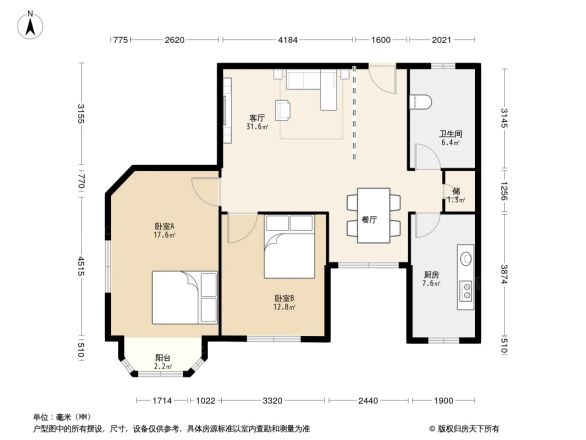梅山大楼户型图