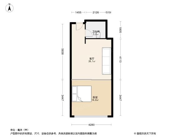 懿峯国际公寓户型图