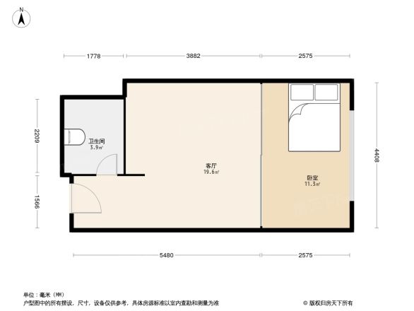 懿峯国际公寓户型图