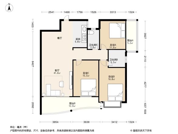 半岛荔园户型图