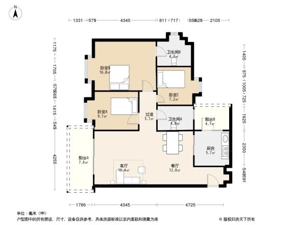 叠翠家园户型图