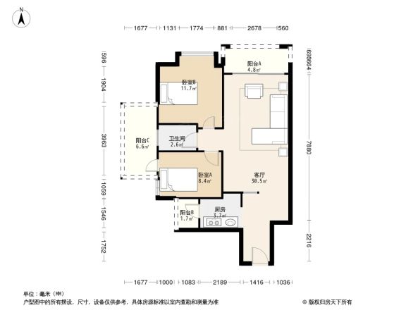 御隆廷户型图