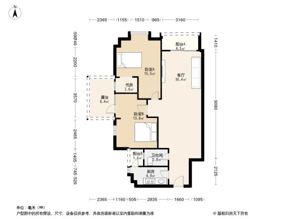 御隆廷户型图