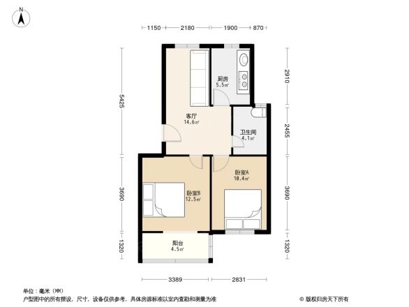 丰庄十三街坊户型图