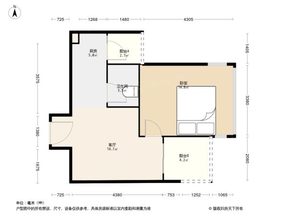 云星钱隆天下南区户型图