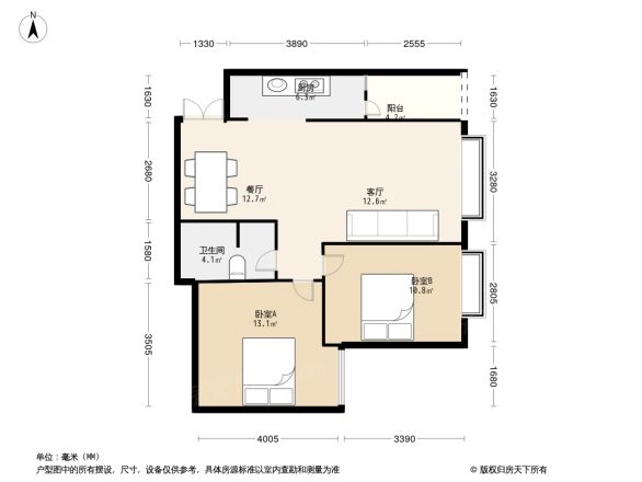 经典明苑户型图