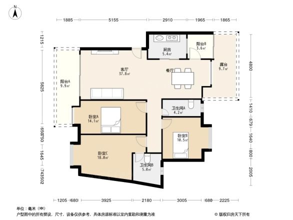 东桂园二期户型图