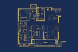 碧桂园·天玺3室2厅1厨2卫建面110.00㎡