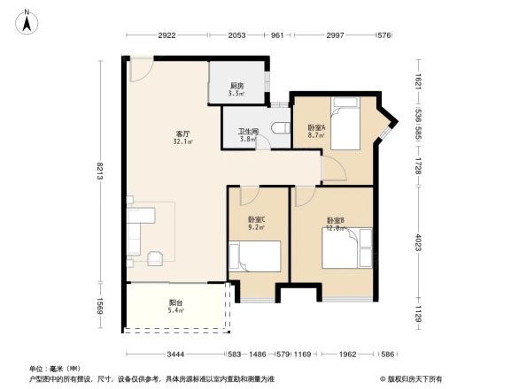 金茂华庭户型图