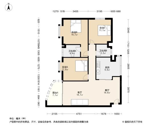 御豪花园二期户型图