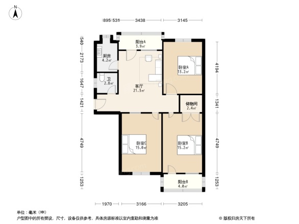 市委宿舍户型图