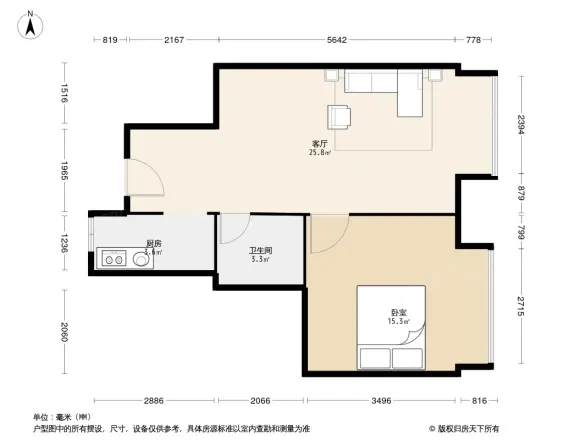 信园小区户型图