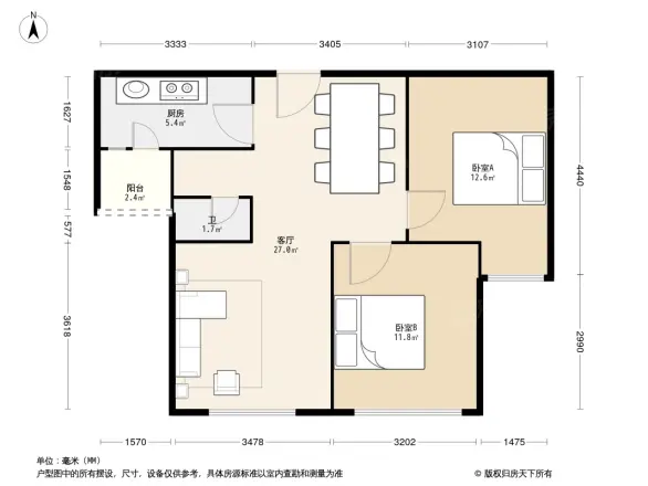 东原旭辉江山樾户型图