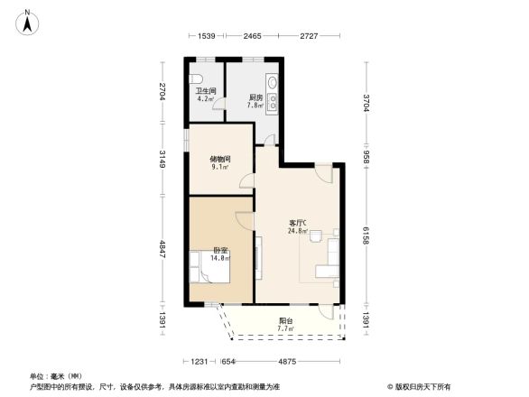 客村苑户型图