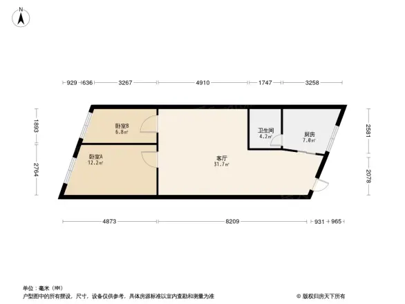 新天地公寓户型图