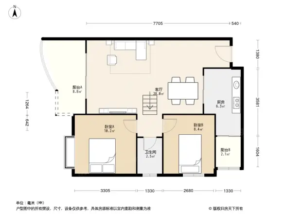 森林龙门皓月户型图