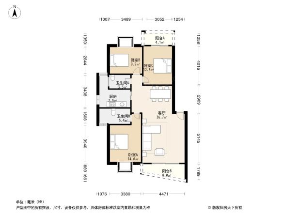 名厦园户型图
