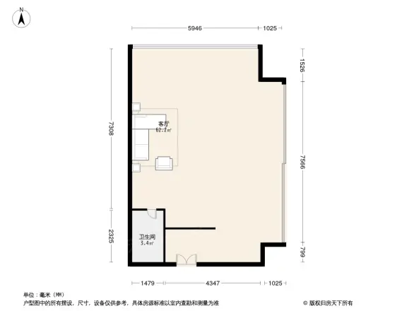 新干线大厦商住楼户型图