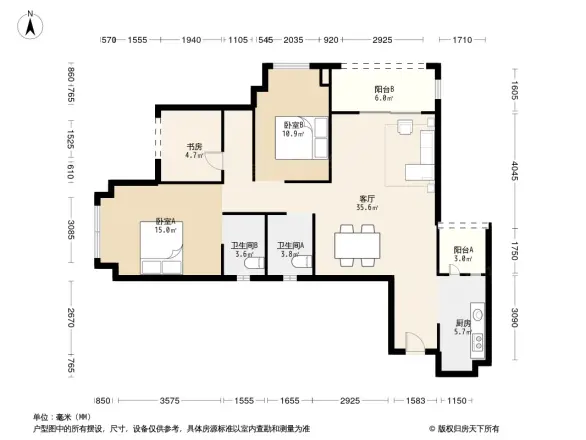 东原旭辉江山樾户型图